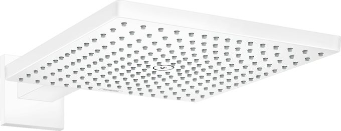 Cap dus fix Raindance E 300 1 jet brat 390 mm - matt white